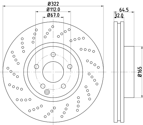 Brake Disc (54634)