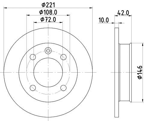 Brake Disc (51005)