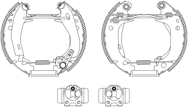 Brake Shoe Set (R0210)