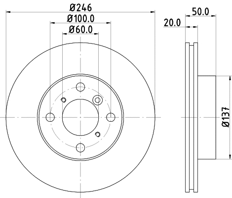 Brake Disc (54045)
