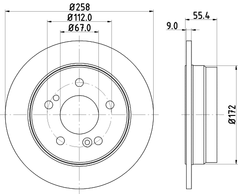 Brake Disc (52106)