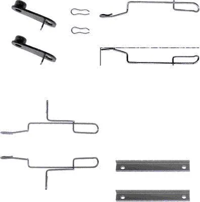 Accessory Kit, disc brake pad (K0081)
