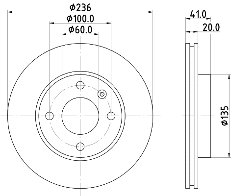 Brake Disc (55787)