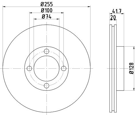 Brake Disc (53616)