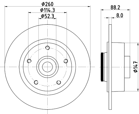 Brake Disc (54959)