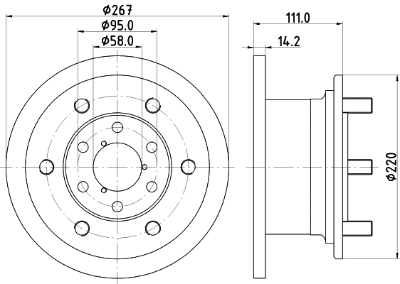 Brake Disc (50920)