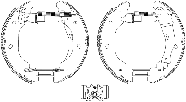 Brake Shoe Set (R1298)