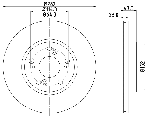 Brake Disc (54284)