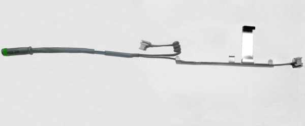 Warning Contact, brake pad wear (P8521)