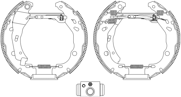 Brake Shoe Set (R1215)
