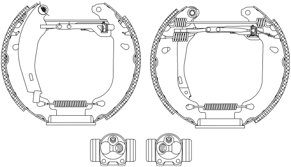 Brake Shoe Set (R1307)