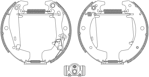 Brake Shoe Set (R1045)