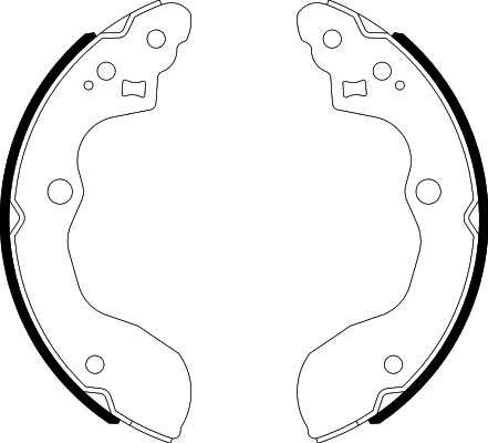 Brake Shoe Set (H1040)