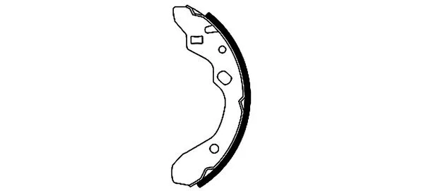 Brake Shoe Set (H8855)