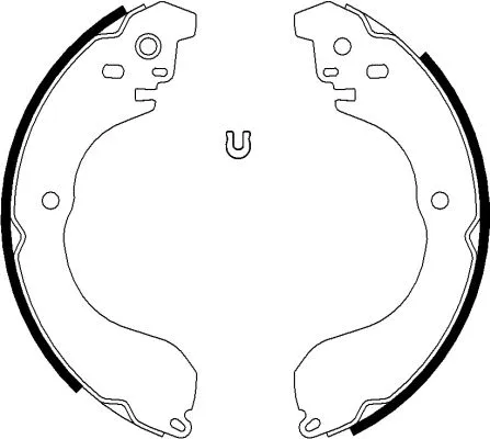Brake Shoe Set (H1776)