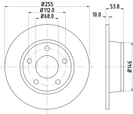 Brake Disc (50305)