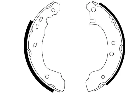 Brake Shoe Set (H8700)