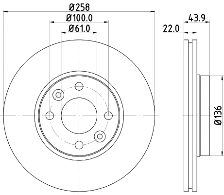 Brake Disc (55415)