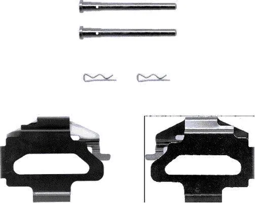 Accessory Kit, disc brake pad (K0052)