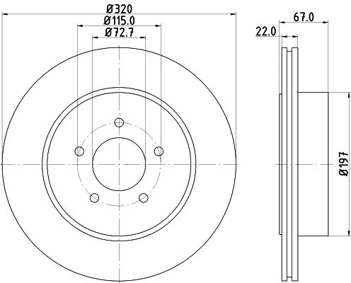 Brake Disc (54772)