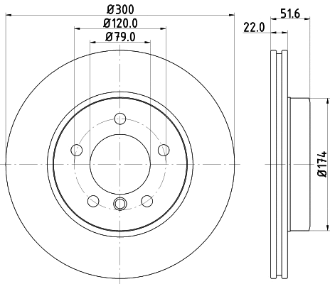 Brake Disc (50448)