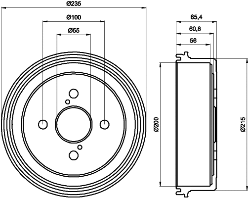 Brake Drum (62926)