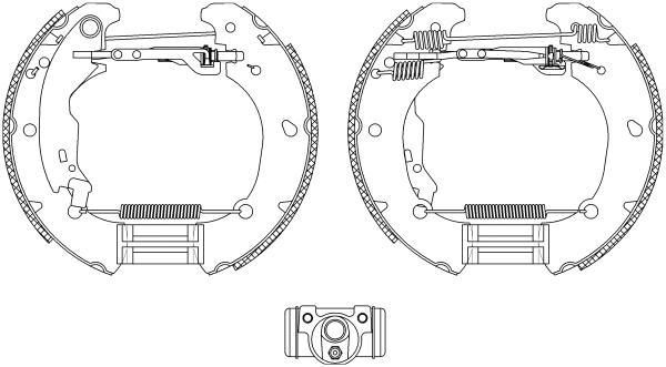 Brake Shoe Set (R0830)