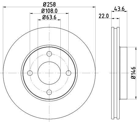 Brake Disc (51040)