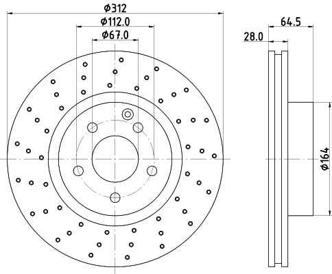 Brake Disc (54201)