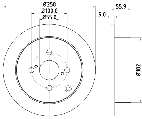 Brake Disc (54261)
