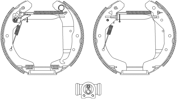 Brake Shoe Set (R1338)