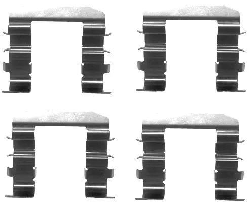 Accessory Kit, disc brake pad (K0178)