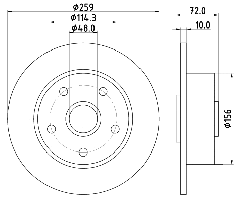 Brake Disc (52020)