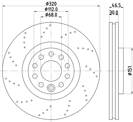 Brake Disc (54583)