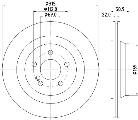 Brake Disc (50339)