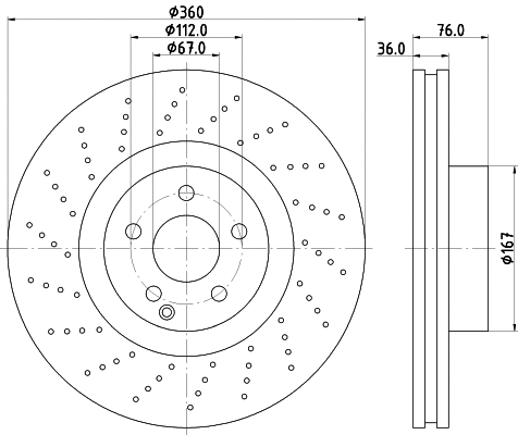 Brake Disc (54242)