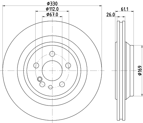 Brake Disc (55783)