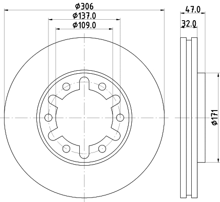 Brake Disc (54383)