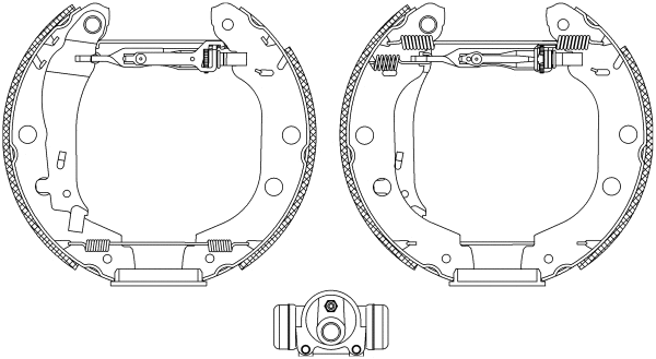 Brake Shoe Set (R0990)