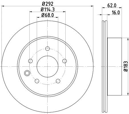 Brake Disc (54440)