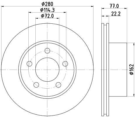 Brake Disc (54843)