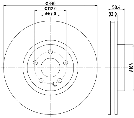 Brake Disc (55794)