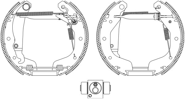 Brake Shoe Set (R1313)