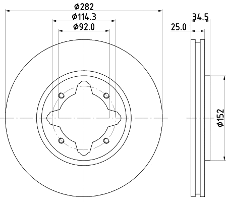 Brake Disc (51121)
