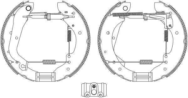 Brake Shoe Set (R0450)