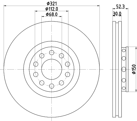Brake Disc (65123)