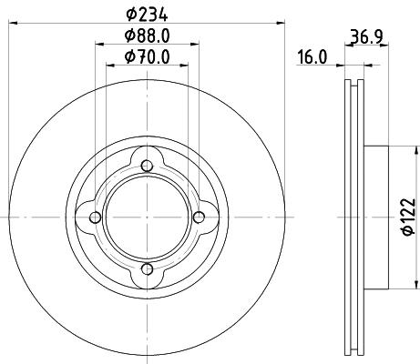 Brake Disc (54140)