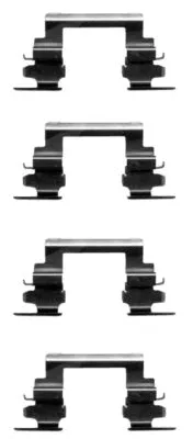 Accessory Kit, disc brake pad (K0250)