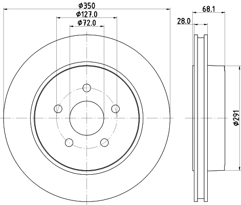 Brake Disc (55698)