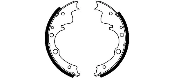 Brake Shoe Set (H8245)